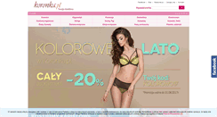 Desktop Screenshot of koronka.pl